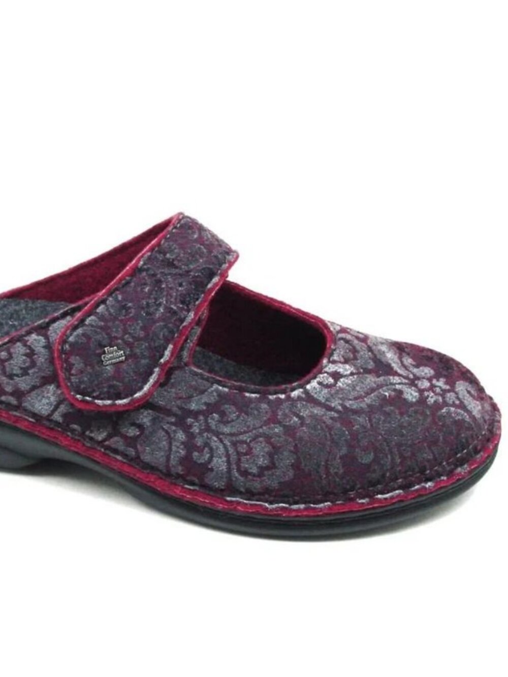 Finn Comfort  Women's Skopje Shoe - Siam Vino Wool   Women Size 36 (6 US)  NIB